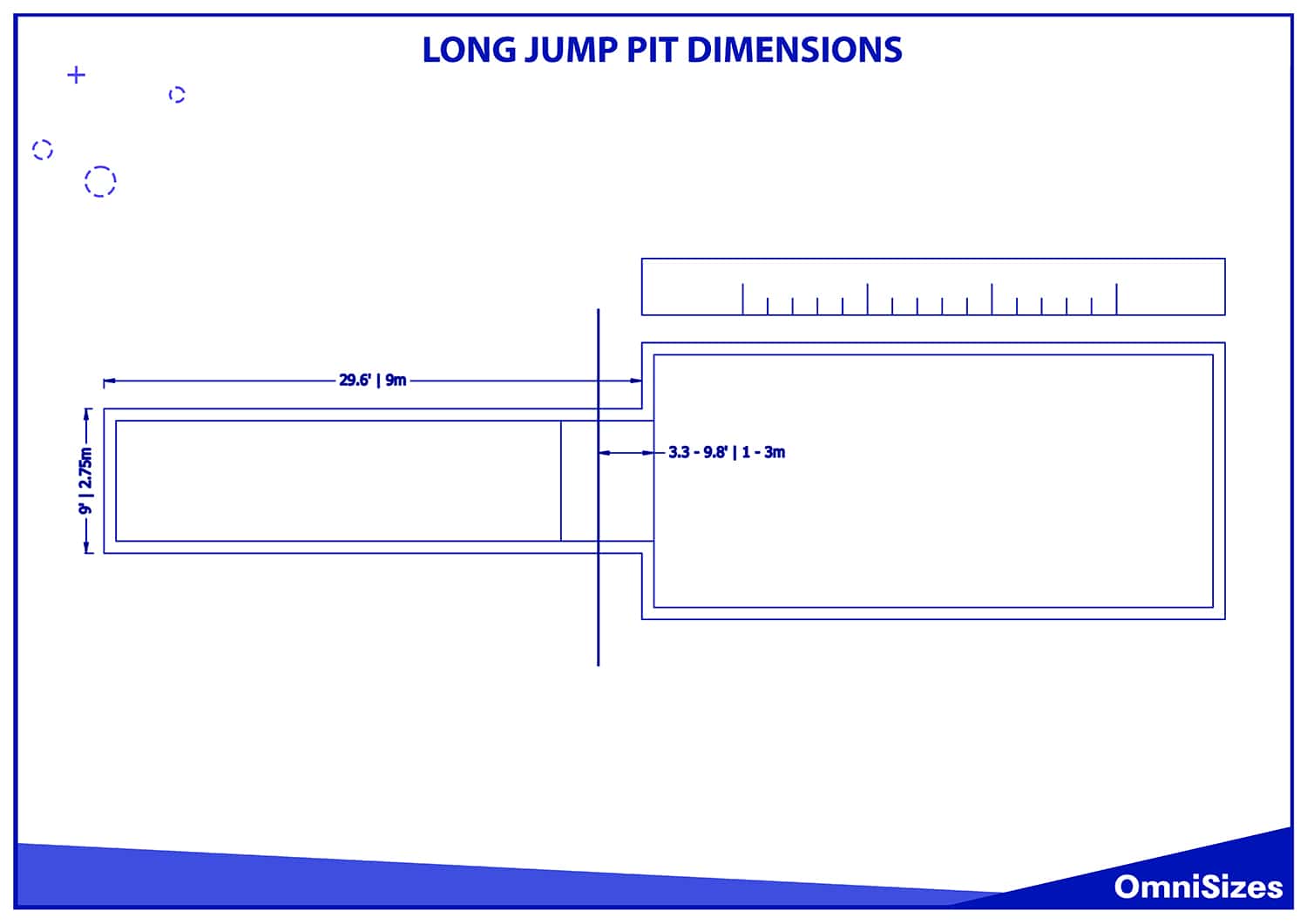 Long jump pit dimensions