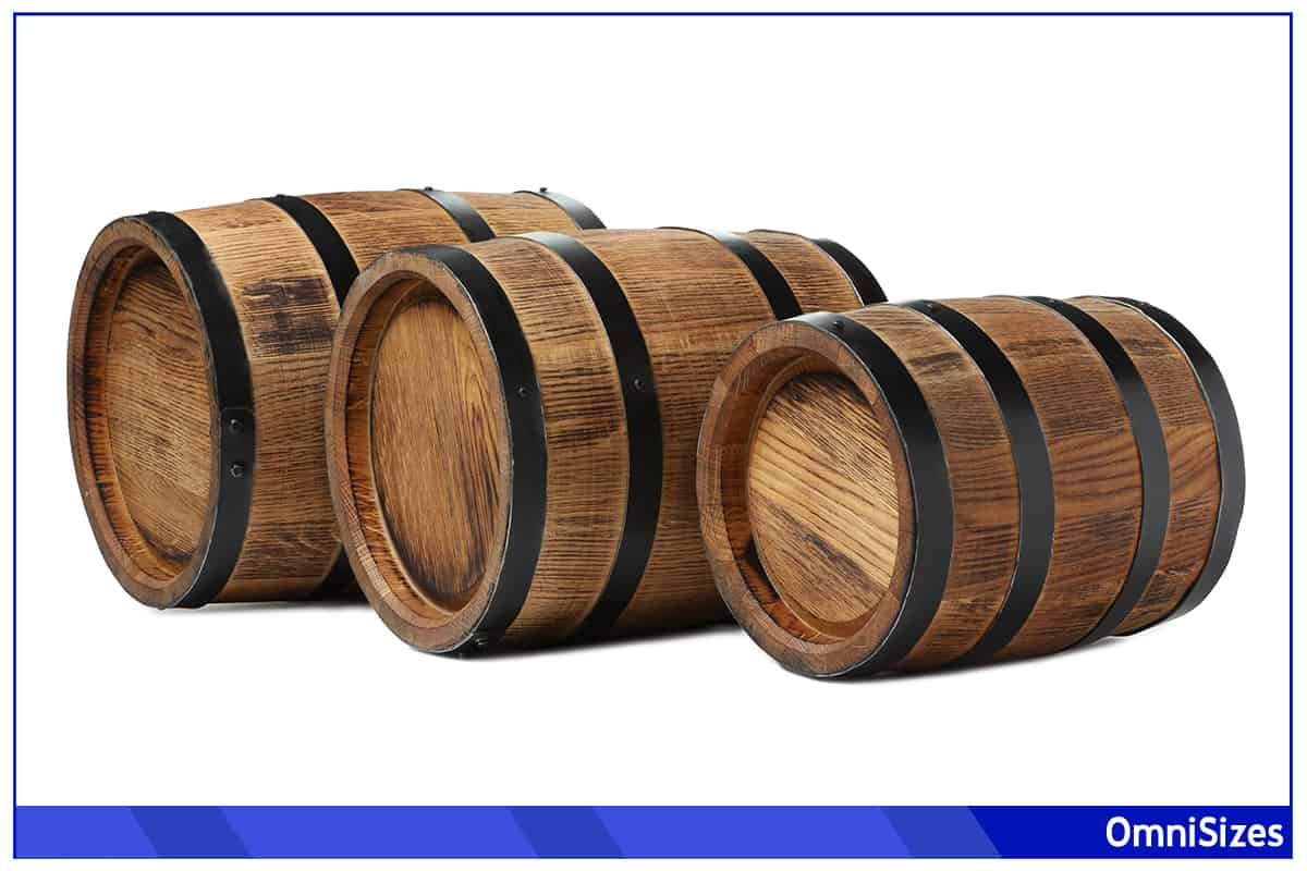 3 Wine Barrels