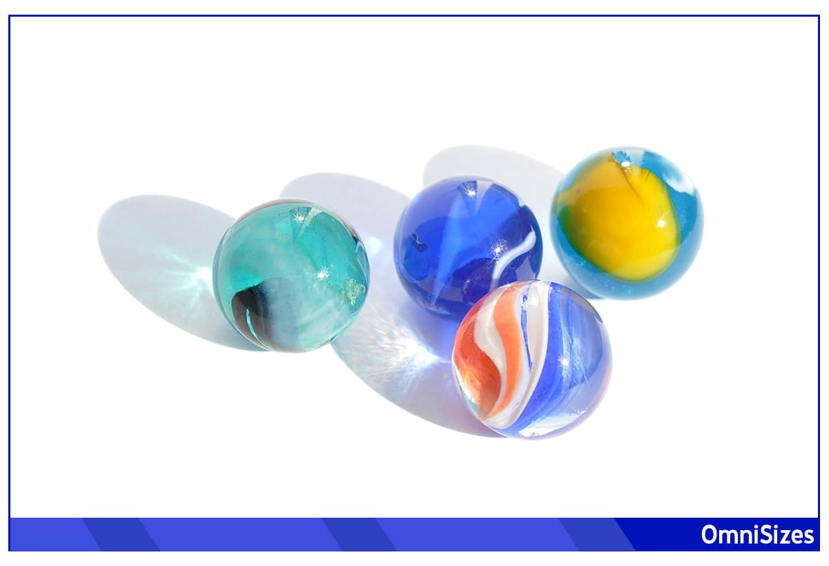 4 marbles