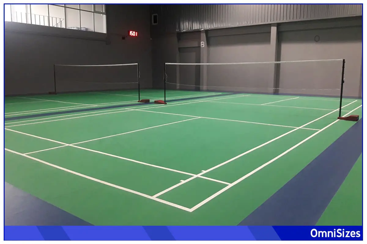 2 1per4 Badminton Courts