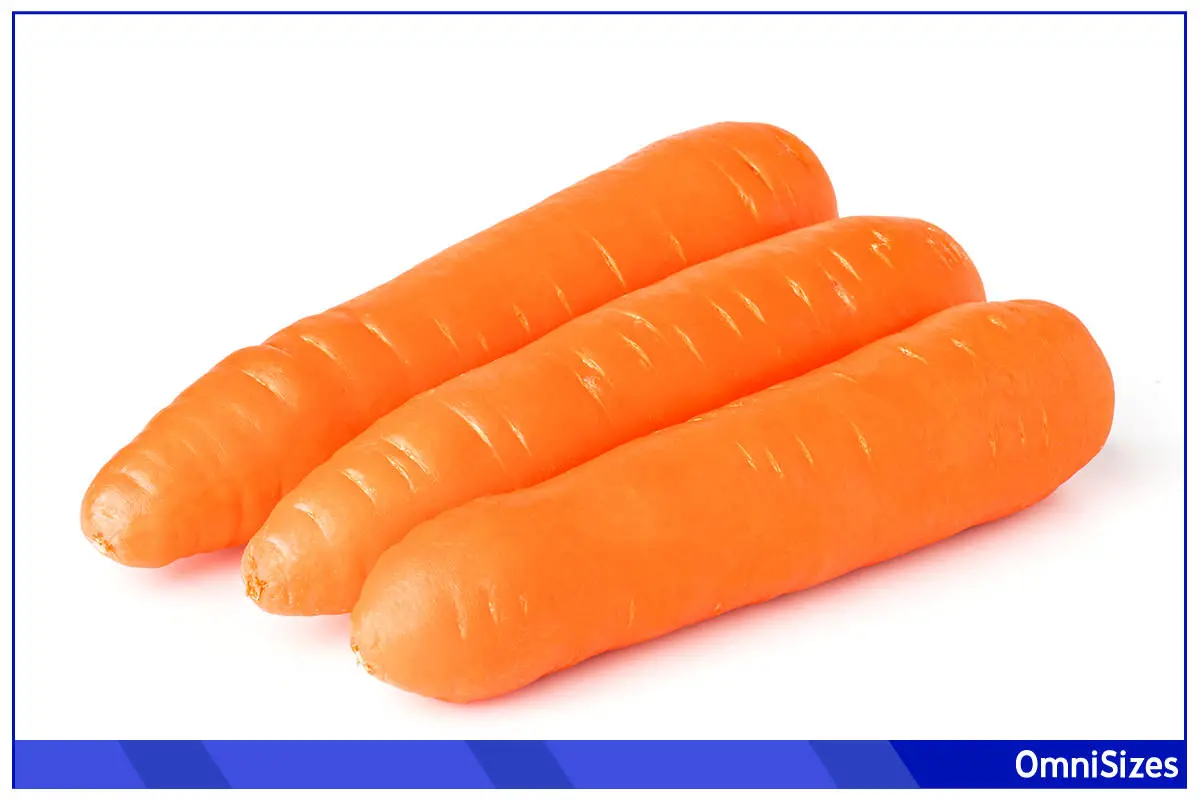 3 Large Carrots