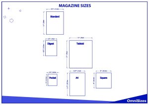 Magazine Sizes - Sizes of Objects and Stuff