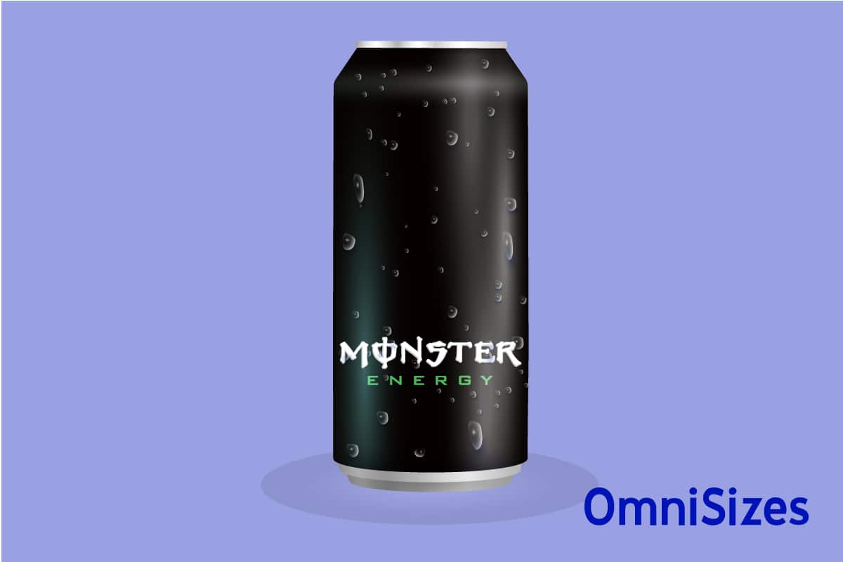 Monster Can Dimensions