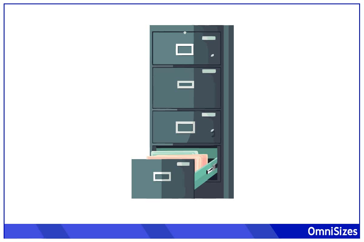 File Cabinet Dimensions - Sizes of Objects and Stuff