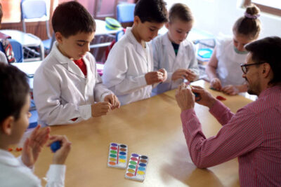 Gamified Color Exercises