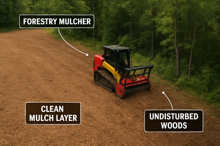 Forestry Mulching Benefits Landowners