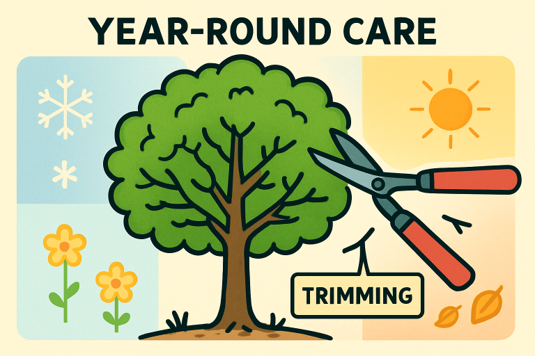 Best Practices for Year-Round Tree Trimming