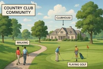 Living in a Country Club Community