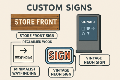 Signage Trends for Modern Businesses