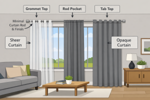 How to Choose Modern Drapery Curtains That Transform Your Space