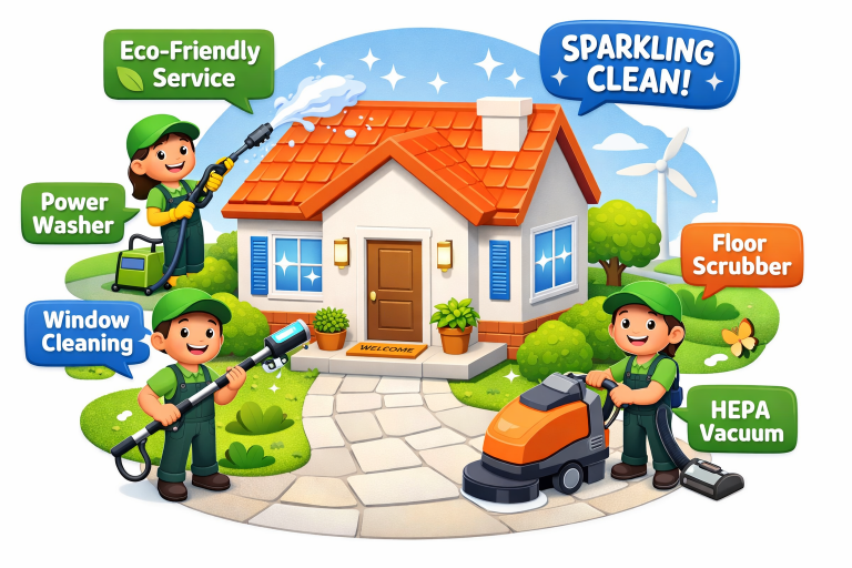 Save Time and Money with Professional Exterior Cleaning Services