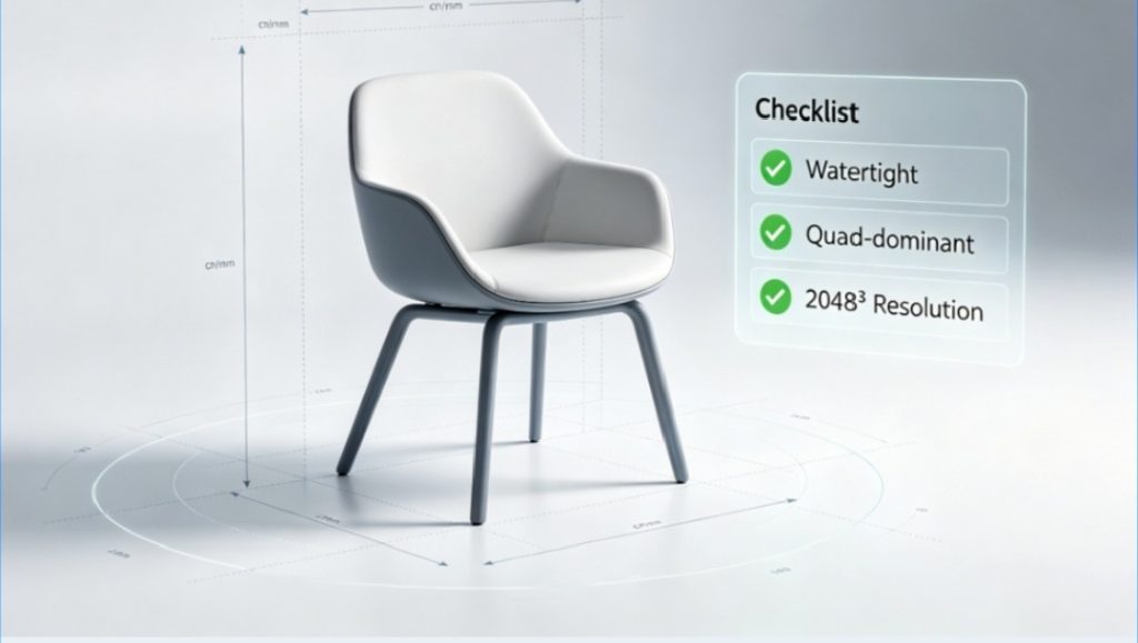 The Beginner’s Guide to 3D Model Specs: How AI Ensures Perfect Scale for Every Project