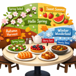 Seasonal Ingredients Influence Café Offerings Year-Round