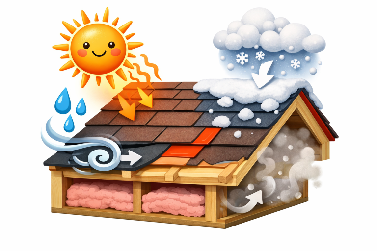 Impacts Roof Lifespan